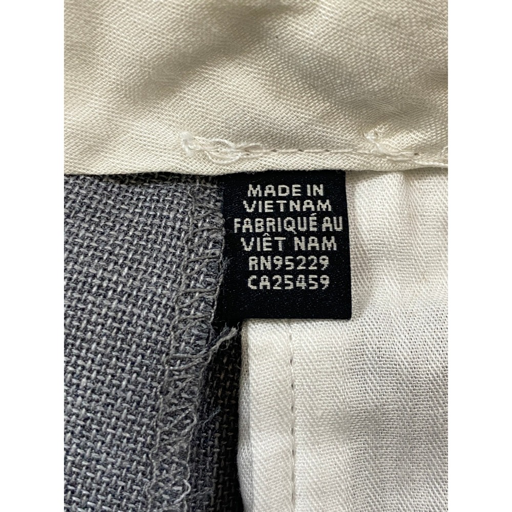 Ted Baker London Mens 34R Slim Fit Grey Wool Blend Selwynt Dress Pants Trousers - Picture 6 of 11